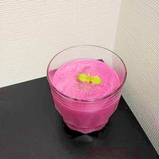 ●Vitamix♪ビーツバナナ林檎寒天スムージー●